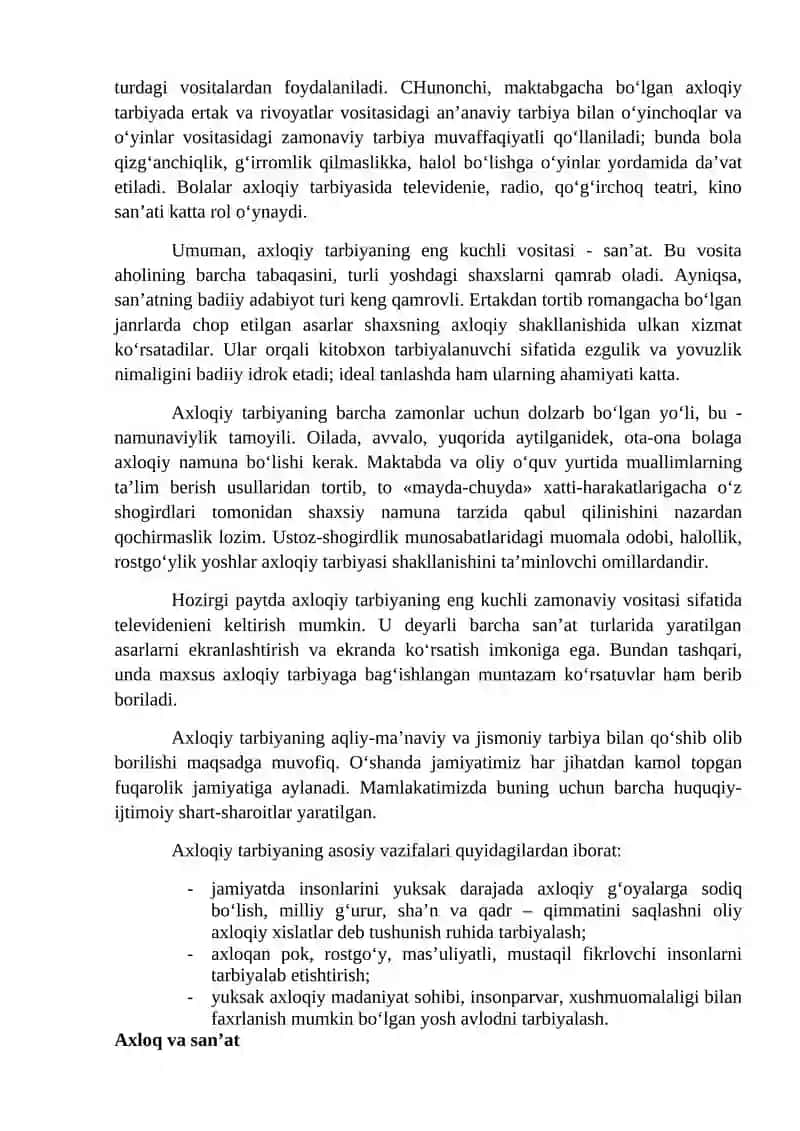 AXLOQIY MADANIYAT VA QADRIYATLAR 2