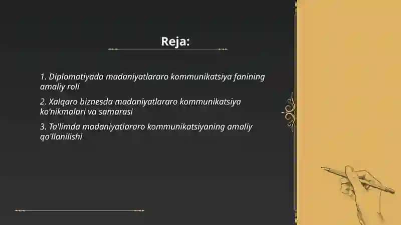 Diplomatiyada madaniyatlararo kommunikatsiyaning amaliy roli 2