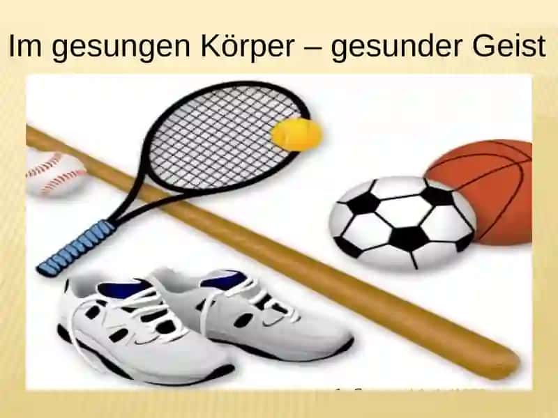 SELBSTÄNDIGE ARBEIT ZUM THEMA Sport 2