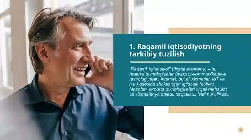 Raqamli iqtisodiyotning tarkibiy tuzilishi 2