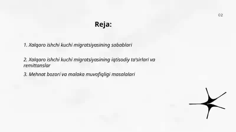 Xalqaro ishchi kuchi migratsiyasi 2
