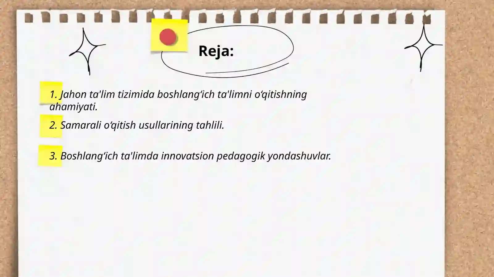 O‘qitishning ahamiyati 2