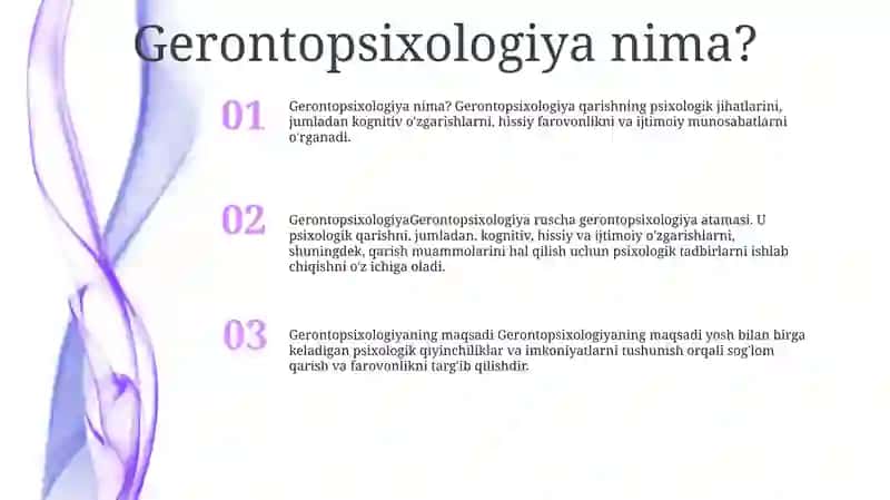 Gerontopsixologiya 2