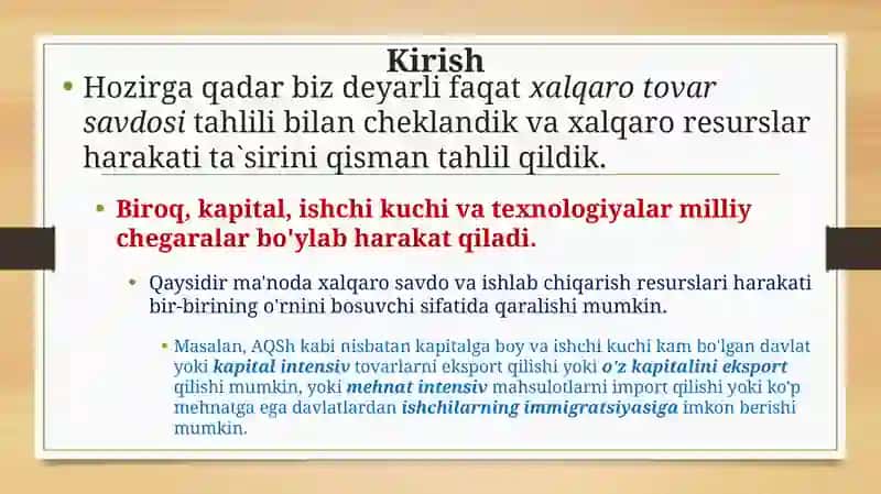 Inson resurslarini boshqaruvining zamonaviy usullari. Chet elda kadrlarni yollash, o‘qitish va boshqarish. 2
