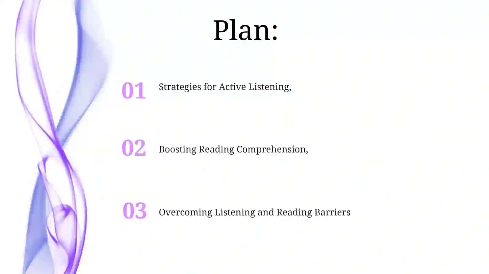 Developing techniques for improving receptive listening and reading skills 2