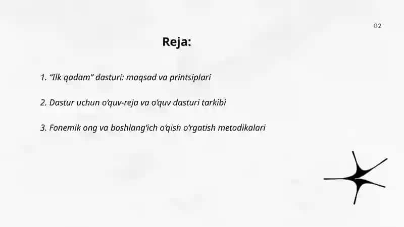 "Ilk qadam" davlat dasturi 2