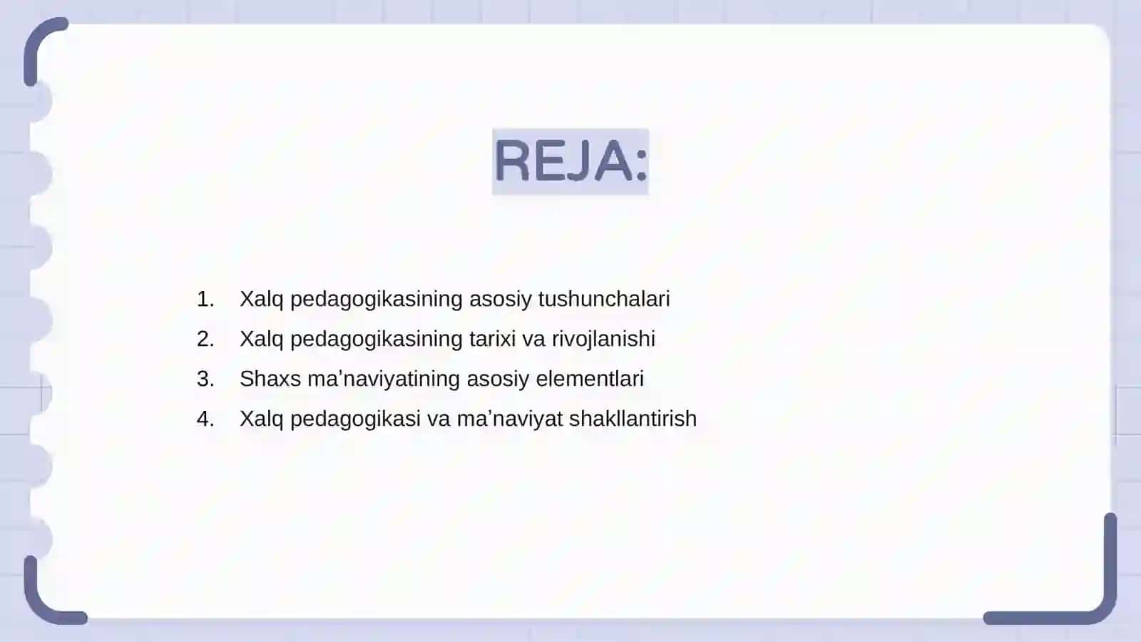 Xalq pedagogikasi va uning boshqa shaxs maʼnaviyatini shakillantirish roli 2