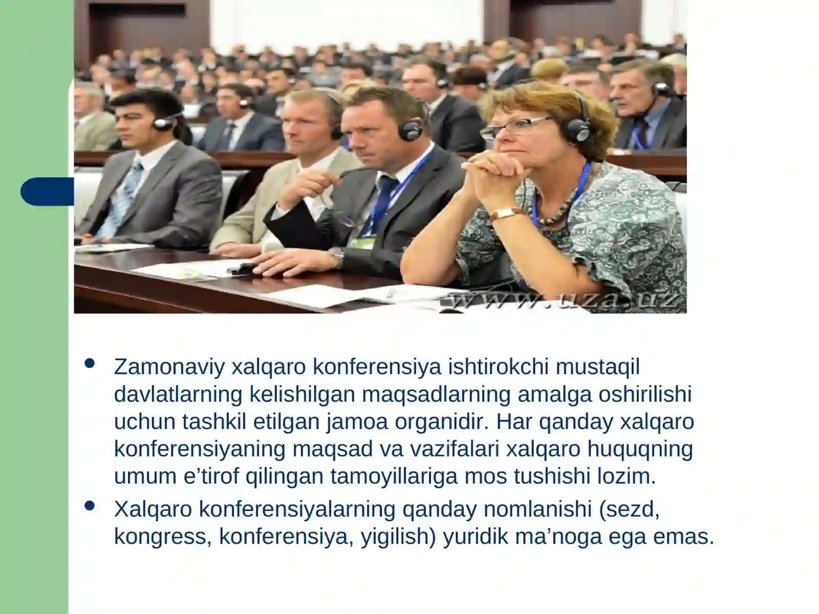 Xalqaro konferensiyalar 2