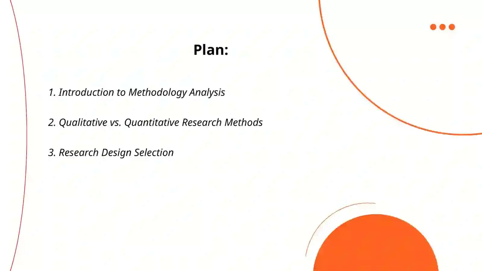 Lesson plan on Methodology analysis 2
