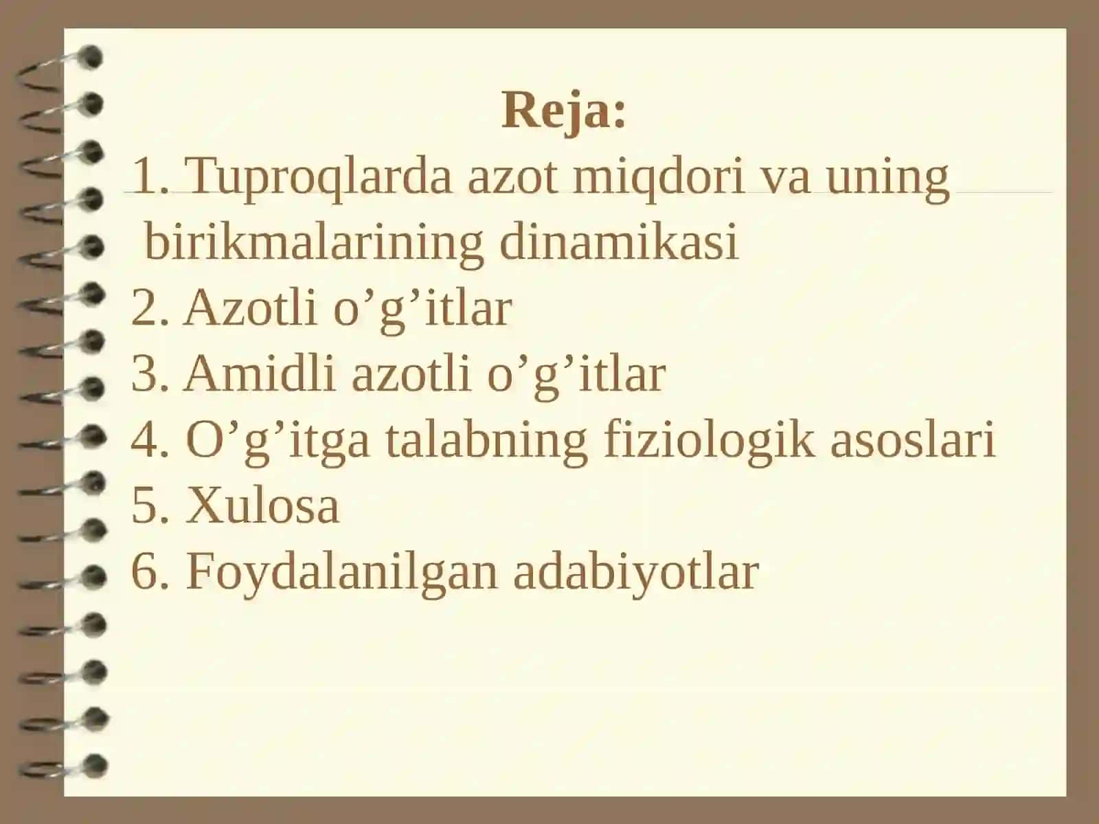 Azotning yerqobig'i massasi va uning yuqori qiymati 2