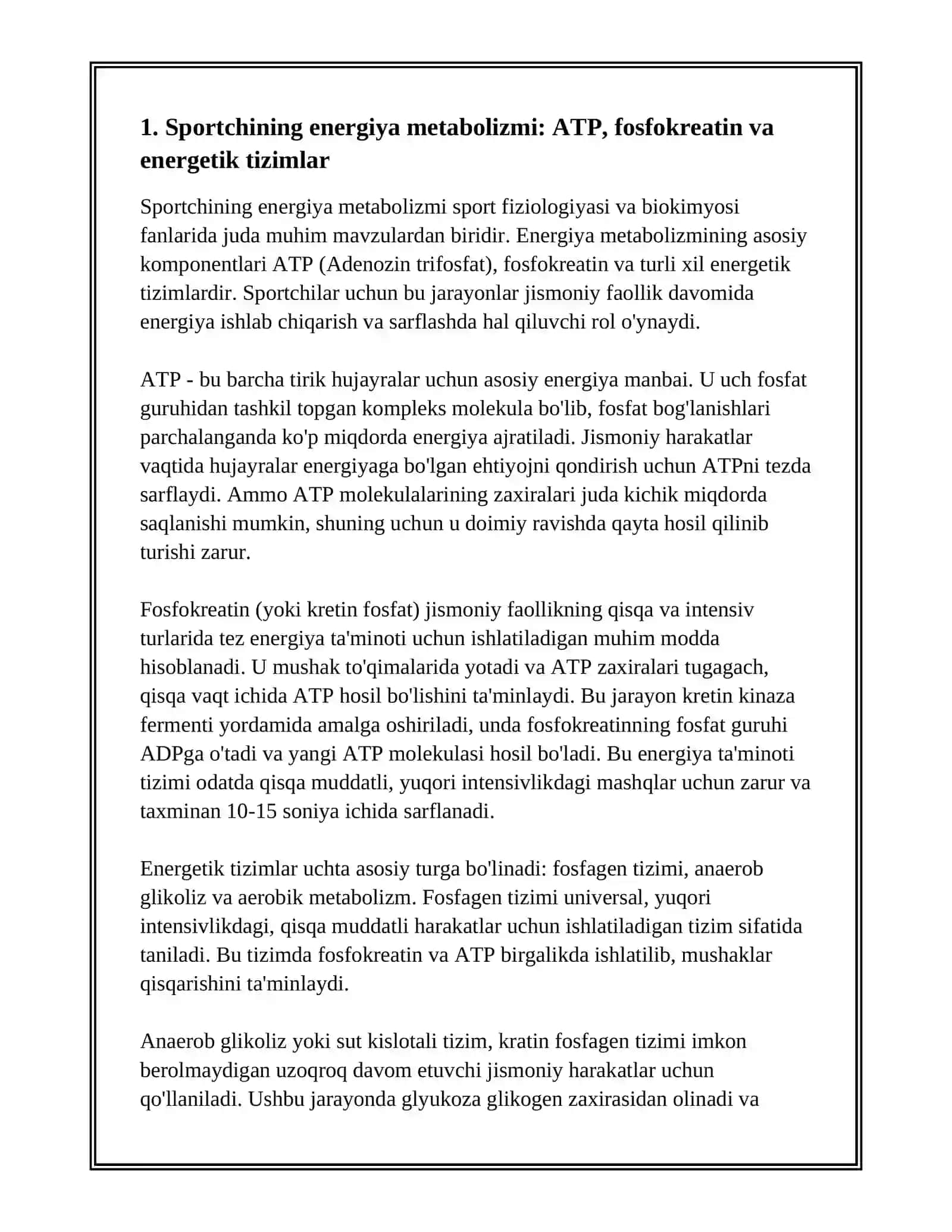 BIOXIMIYA VA SPORT BIOXIMIYASI 2