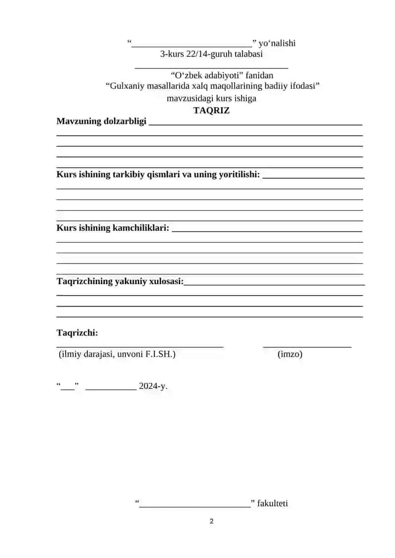 Gulxaniy masallarida xalq maqollarining badiiy ifodasi 2
