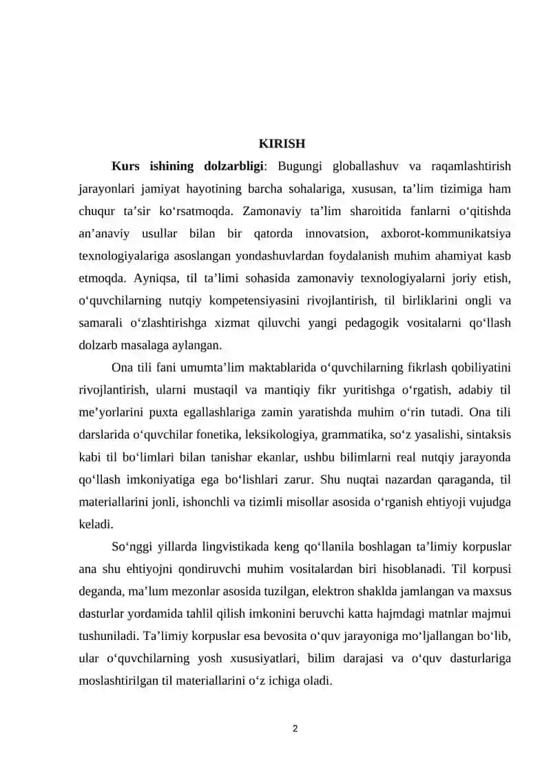Ta’limiy korpuslarning til ta’limidagi o‘rni 2