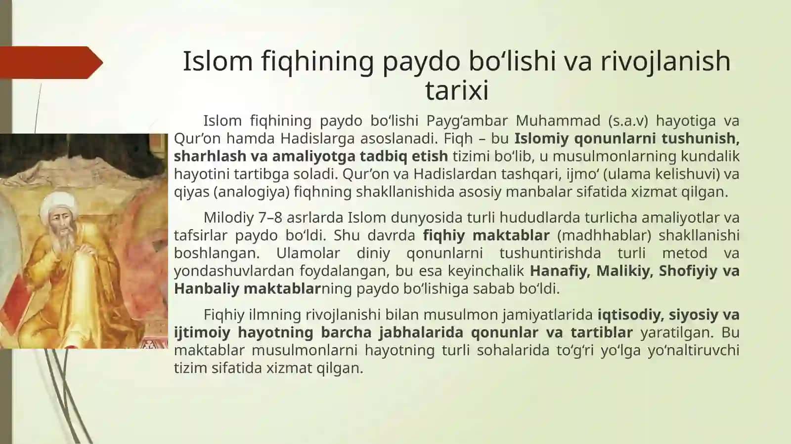 Islom fiqhiy maktablari 2