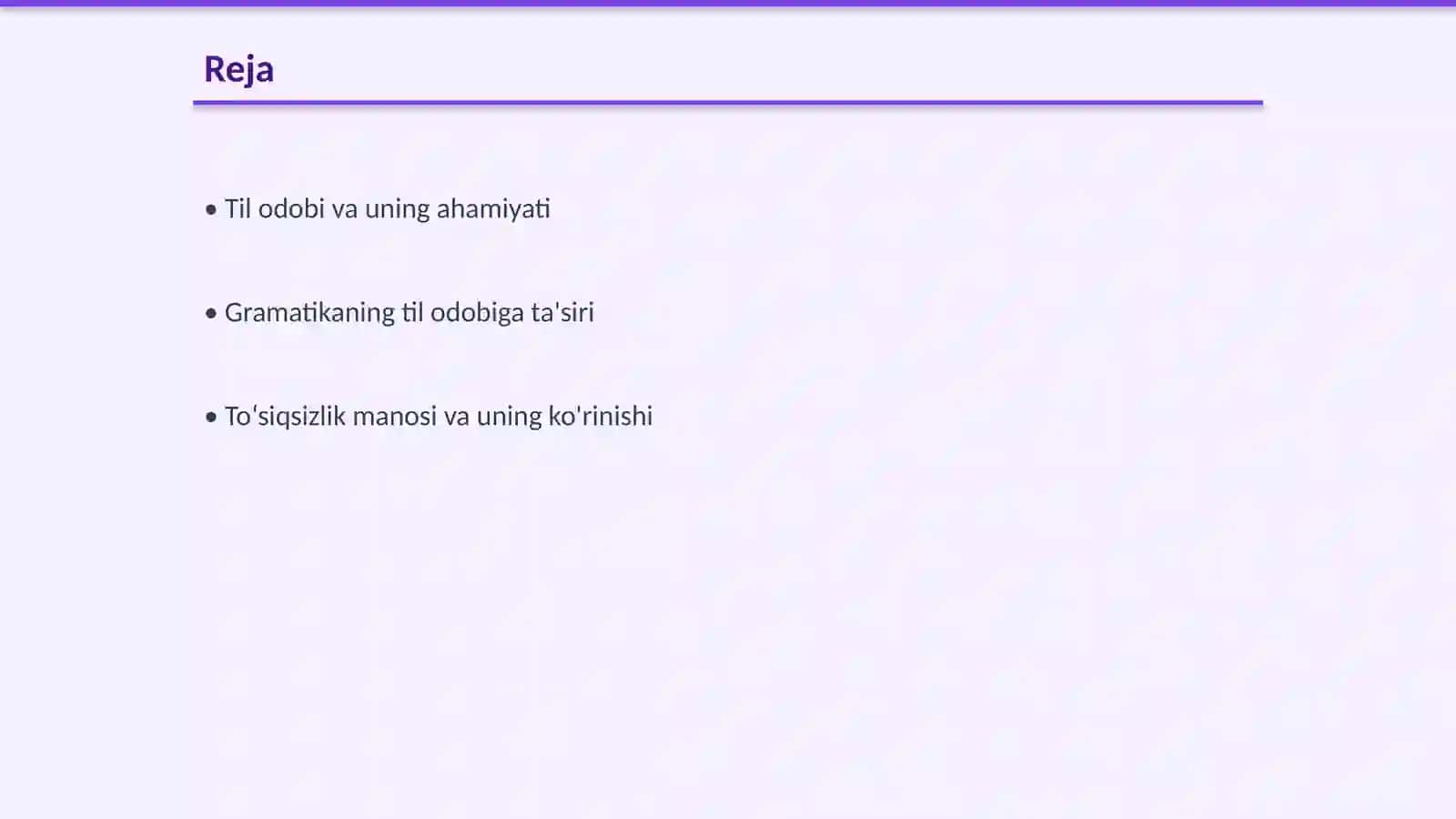 Til odobi til oftobi. Gramatika; To‘siqsizlik manosi.Raksananing ko‘z yoshlari 2