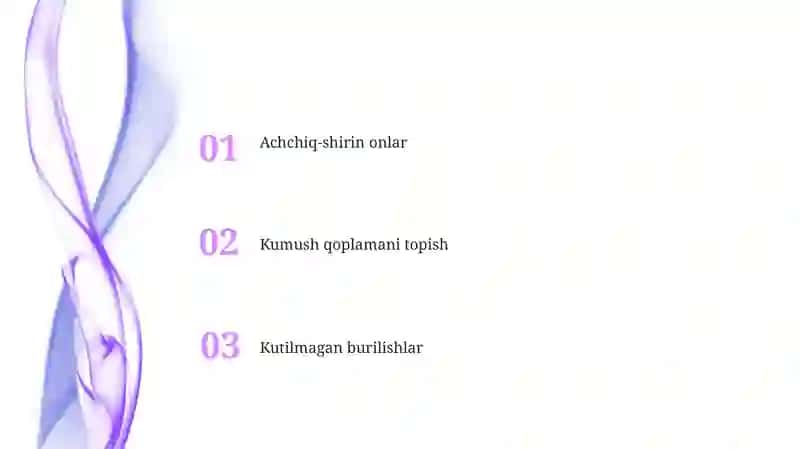Kutilmagan burilishlar ("Unexpected Turns") 2