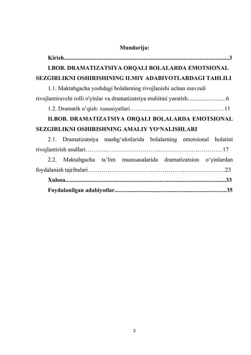Dramatizatsiya orqali bolalarda emotsional sezgirlikni oshirish 2