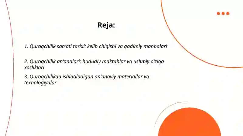 Quroqchilik sanati tarixi 2