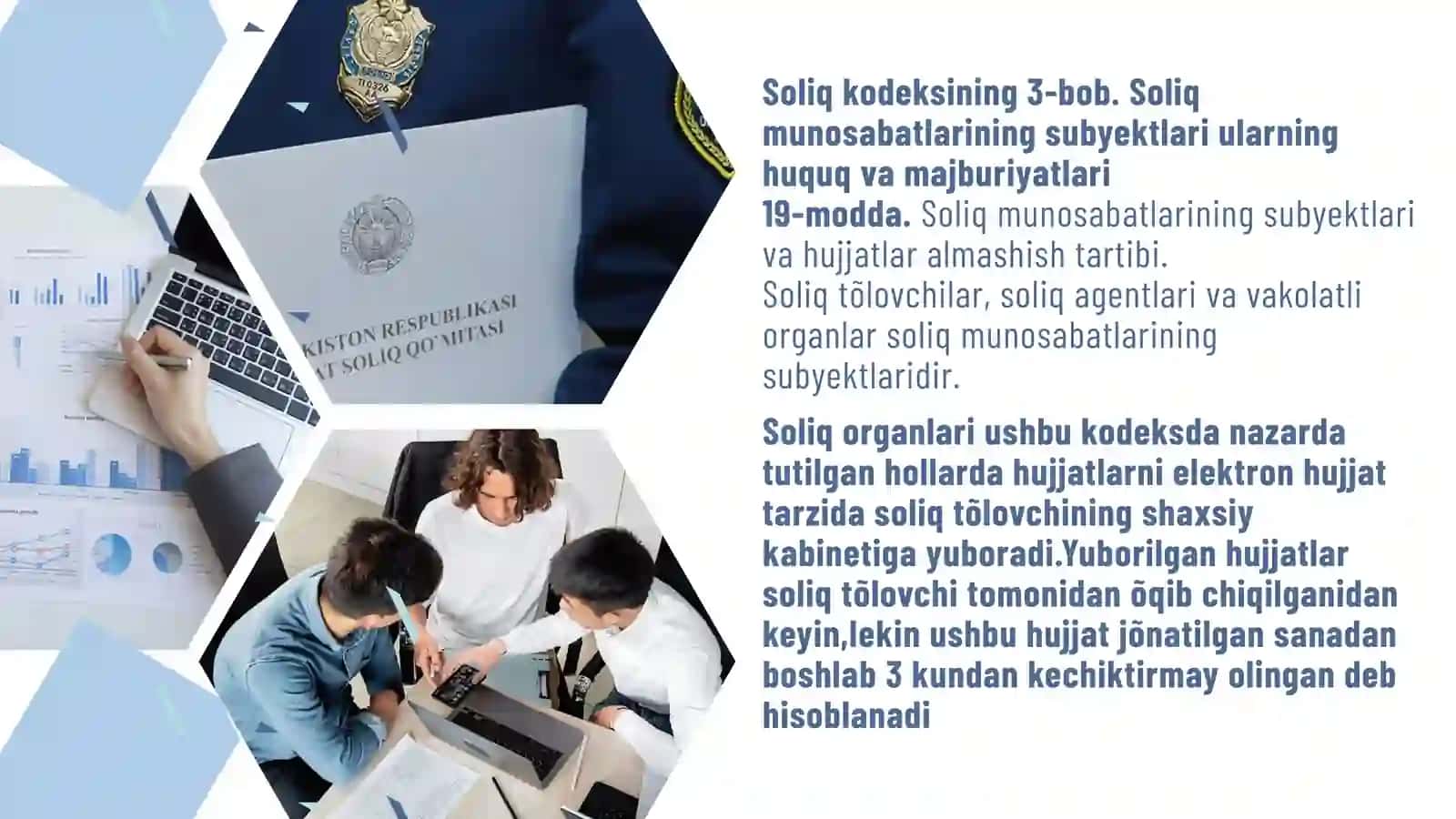 SOLIQ MUNOSABATLARINING SUBYEKTLARI ULARNING HUQUQ VA MAJBURIYATLARI 2