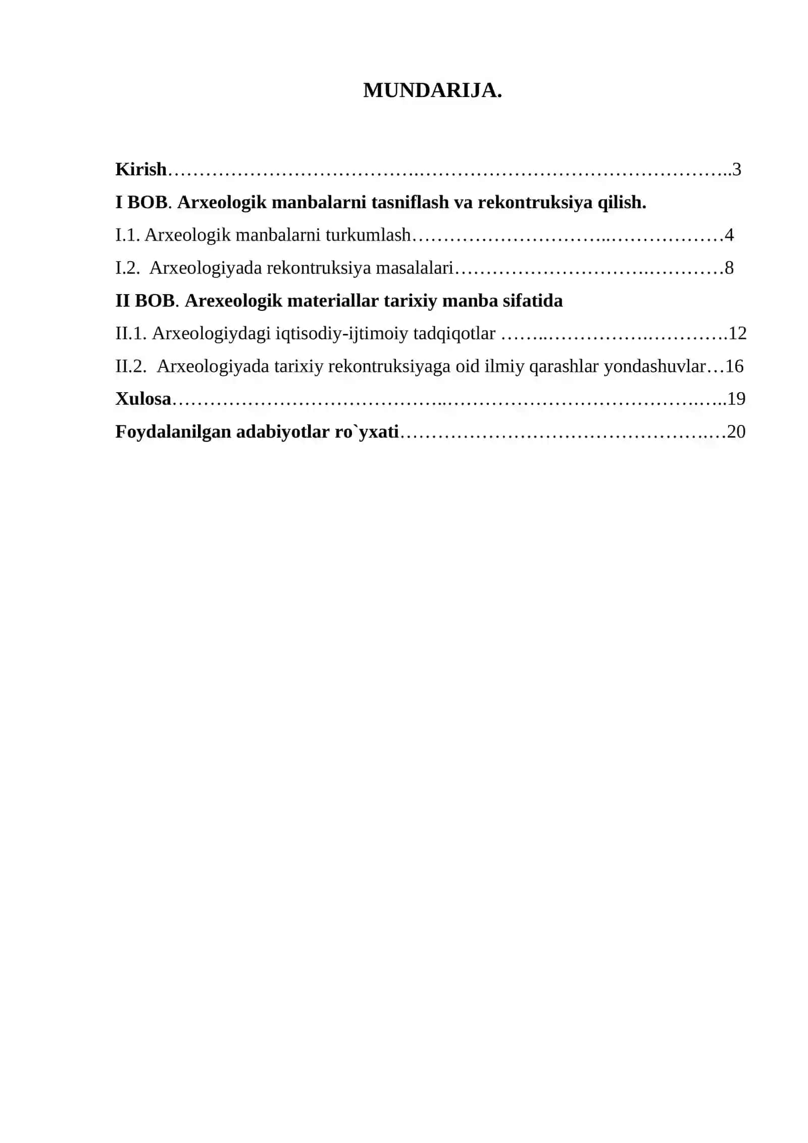 Arxeologiyada tarixiy rekonstruksiya masalalari (ijtimoiy-iqtisodiy munosabatlar tarixi misolida) 2