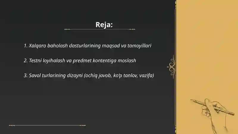 Xalqaro baholash dasturi va uning metodlari 2