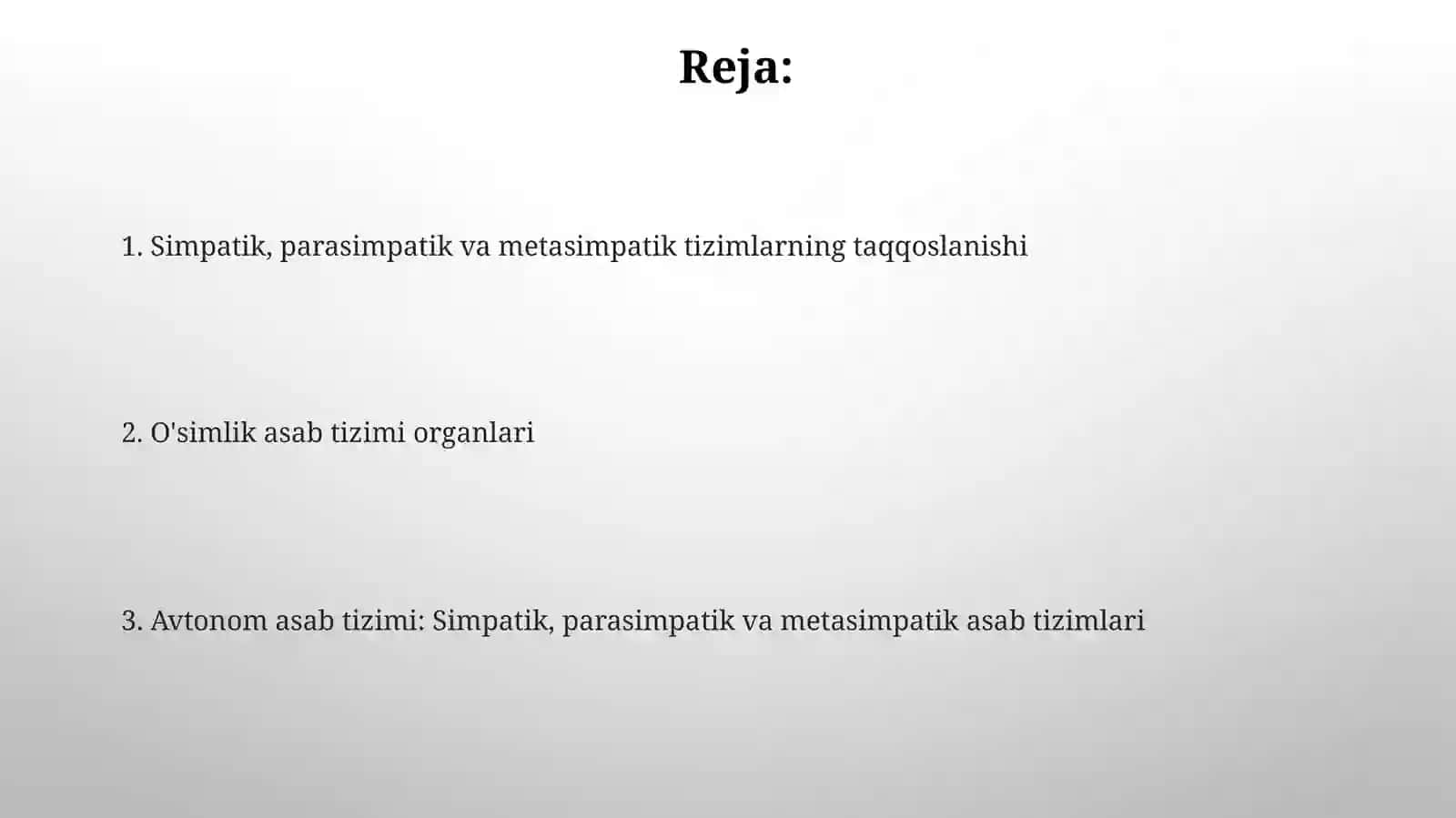 Vegetativ Nerv Sistemining Umumiy Tavsifi 2