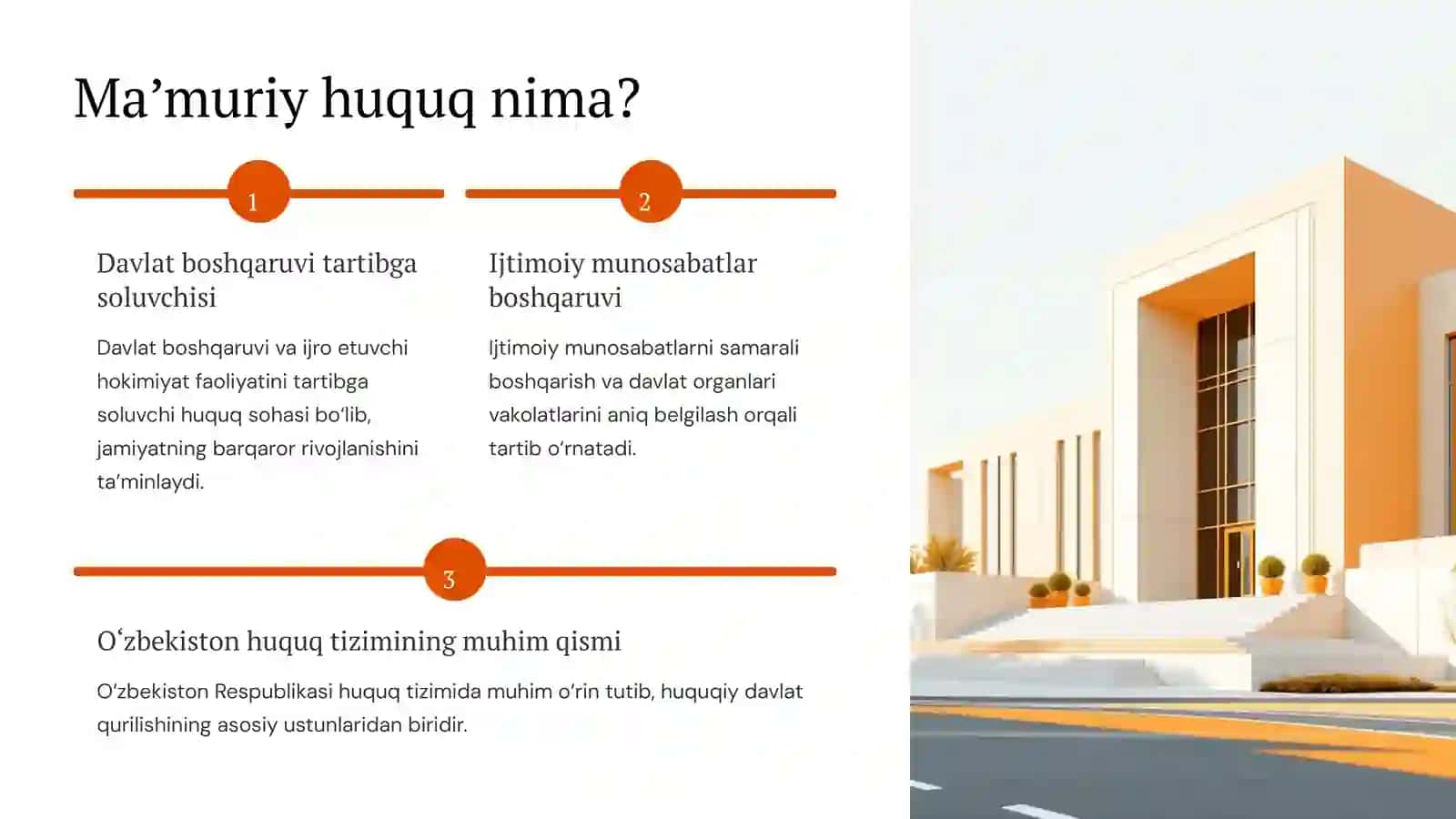 Ma’muriy huquq fanining predmeti, manbalari tizimi va tamoyillari 2