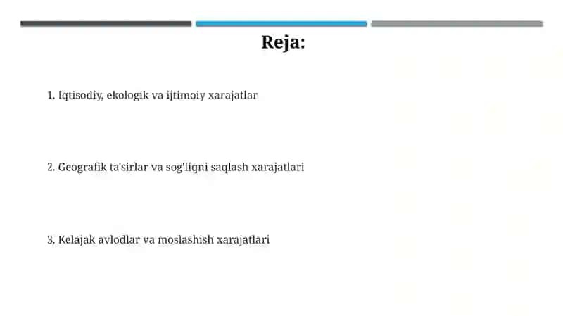 Iqlimo‘zgarish iqtisodiy ta'siri 2