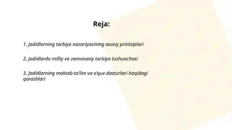 Jadidlarning tarbiya haqidagi qarashlari 2