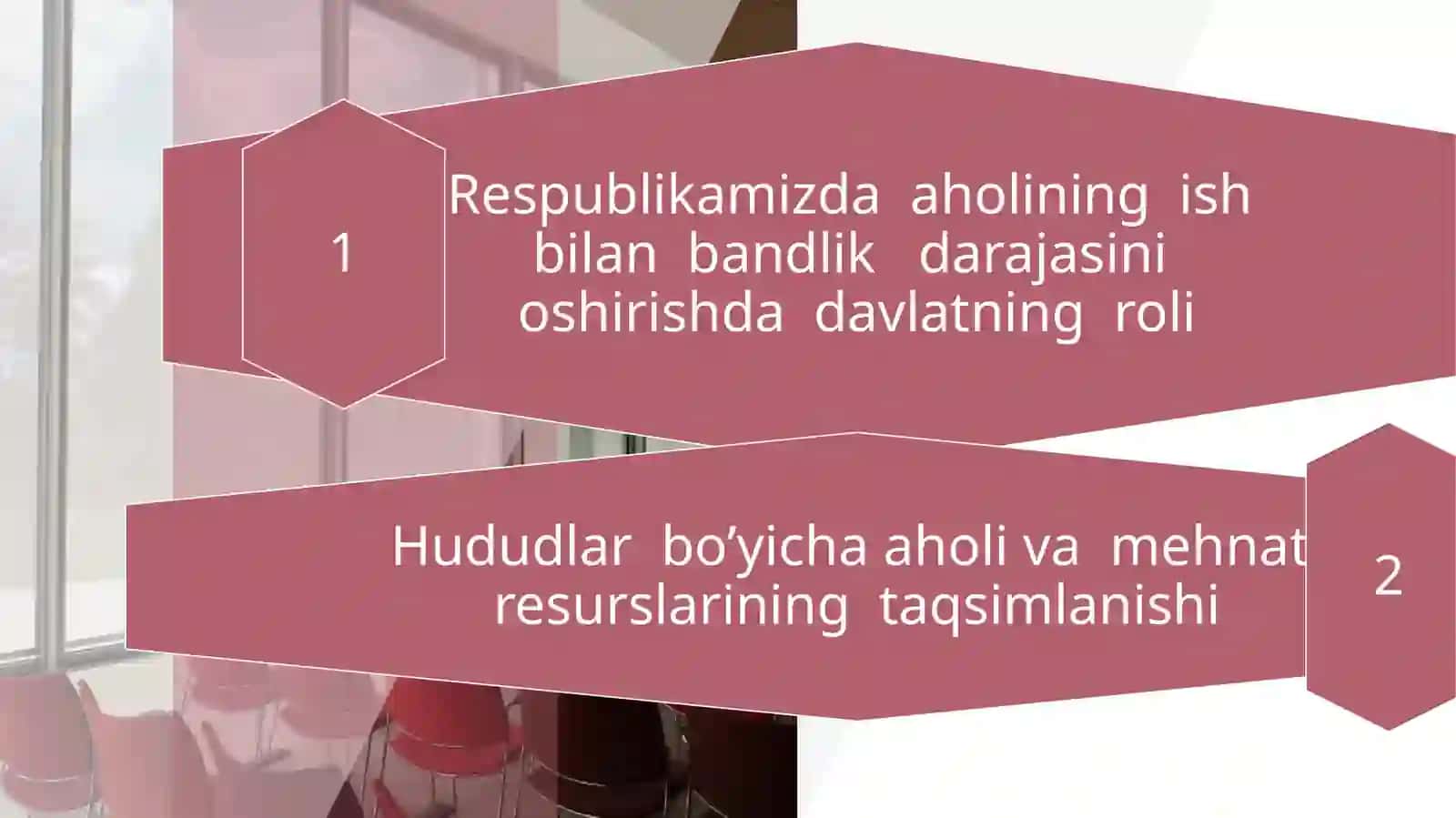 O'zbekistonda bandlik siyosati 2