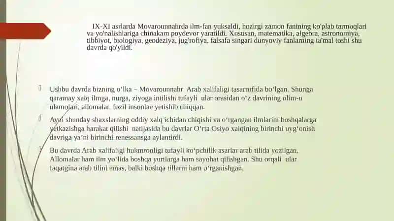 Yuksak ma’naviyatli yoshlarni tarbiyalashda O’rta Osiyo allomalari ilmiy merosining o’rni 2