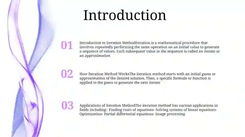 Iretation Method 2