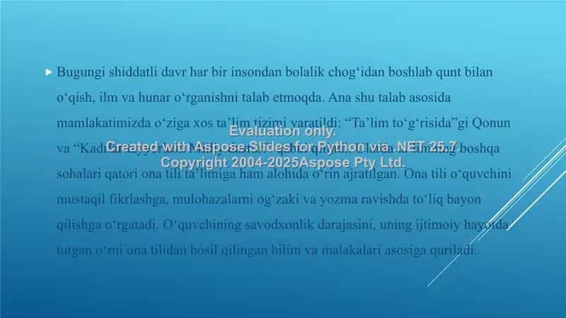 Ta’lim psixologiyasi: O‘qitish usullari 2