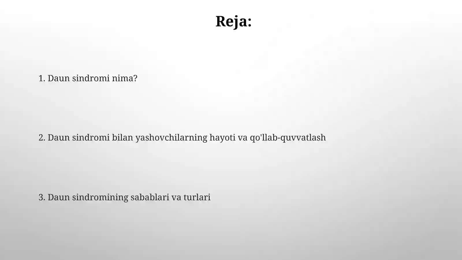 Daunsindromihaqida 2