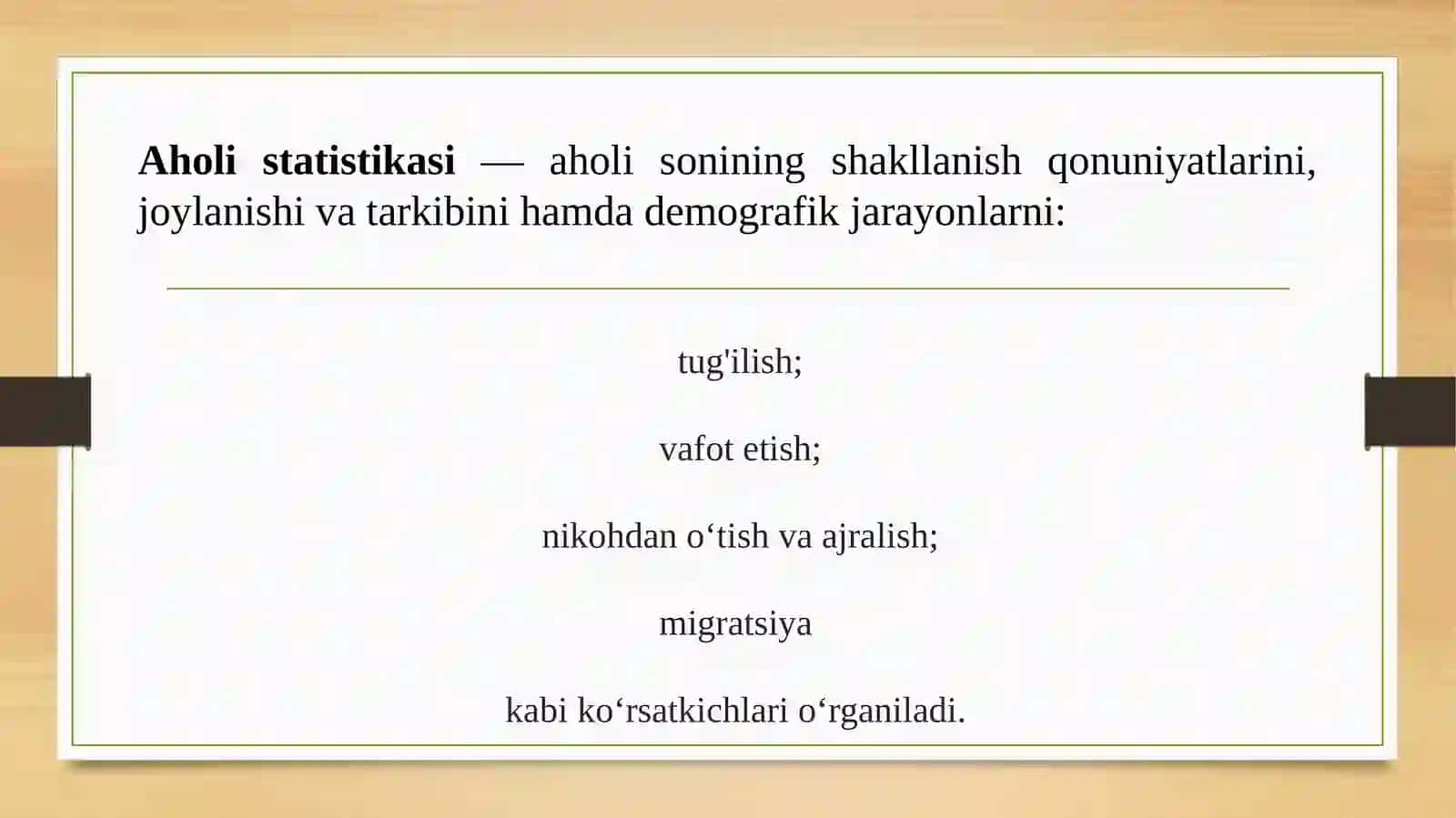 AHOLI STATISTIKASI 2