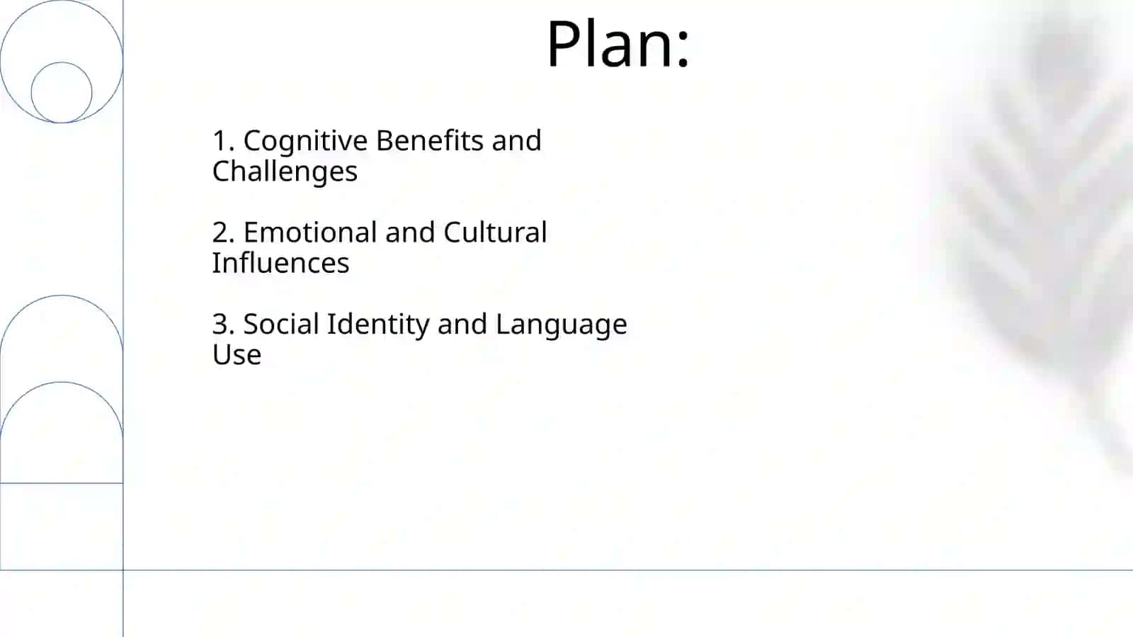Social and psychological aspects of bilingualism 2
