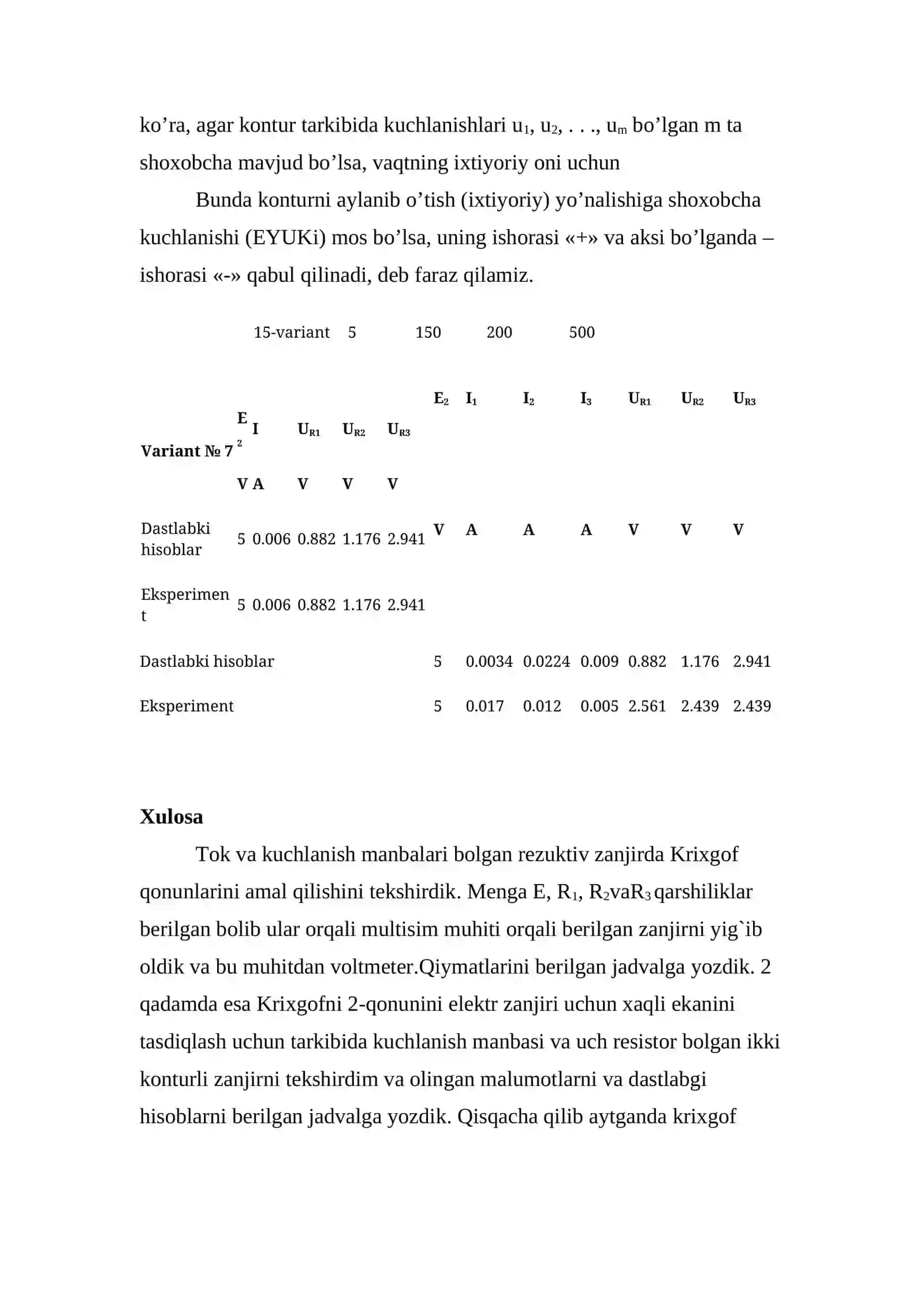 Maydon tranzistorlarda yasalgan kalit sxemalarni tadqiq etish 2