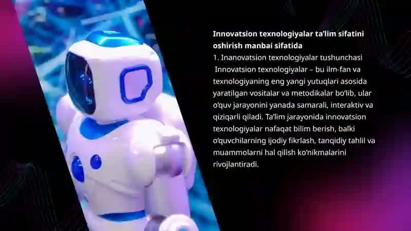Innovatsion texnologiyalar talim sifatini oshirish manbai sifatida 2
