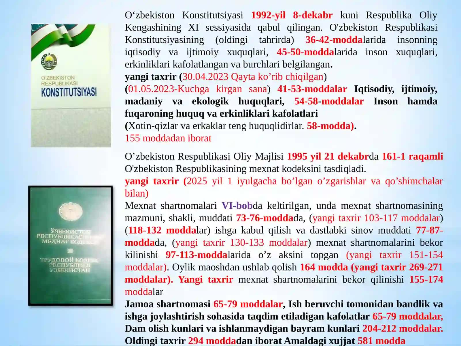Hayot faoliyati havfsizligi fanining xuquqiy asoslari 2
