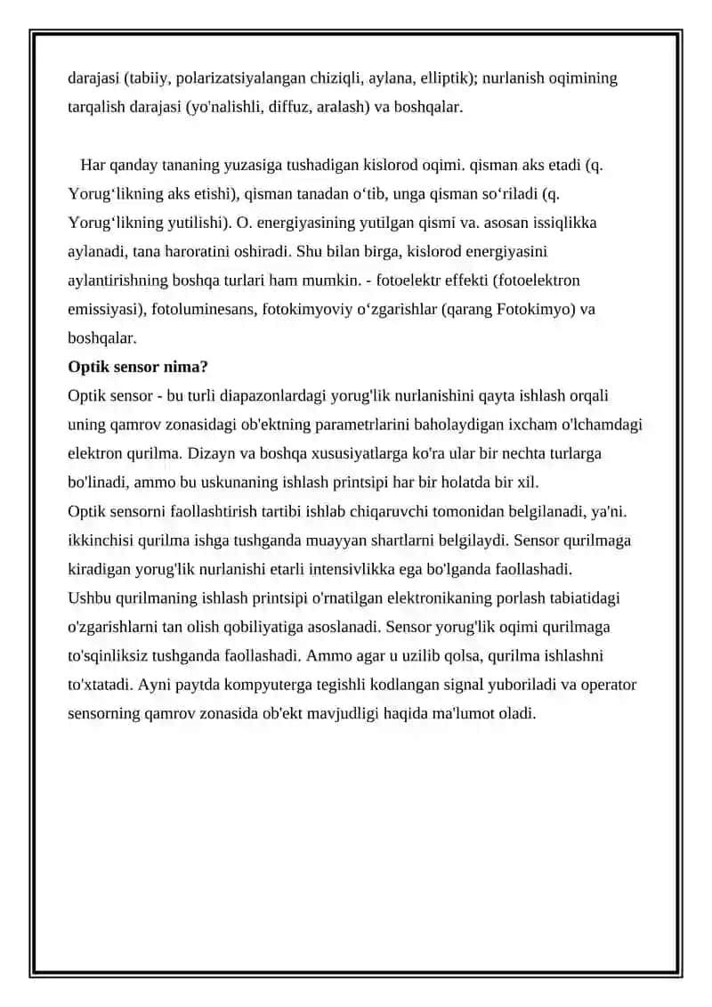 Optik nurlanishning fotoyelektrik qabul qiluvchilari, Tasvir sensorlari 2