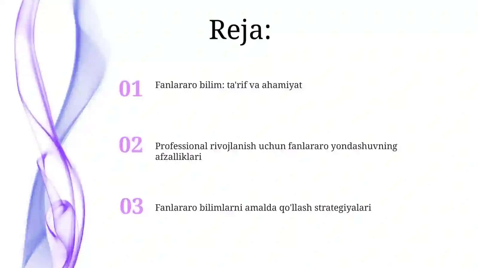 Fanlararo Bilimlar: Kasbiy Rivojlanish Kaliti 2