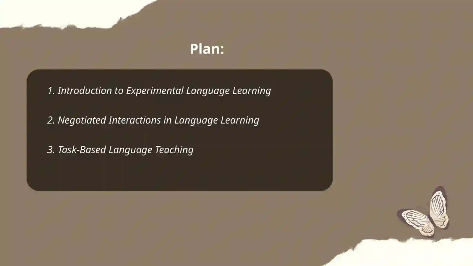 Experimental and negotiated language learning 2
