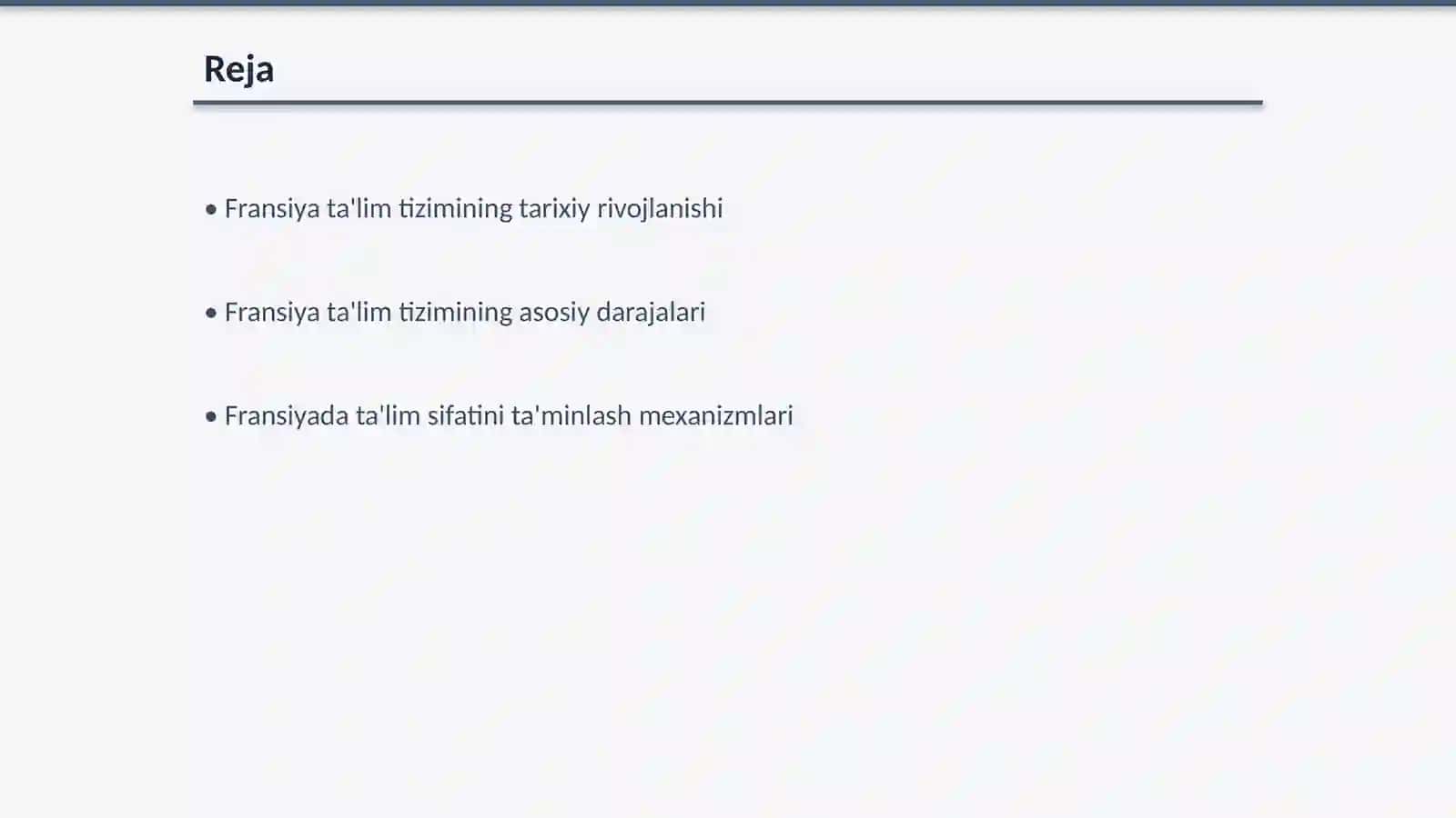Fransiyada ta'lim tizimi 2