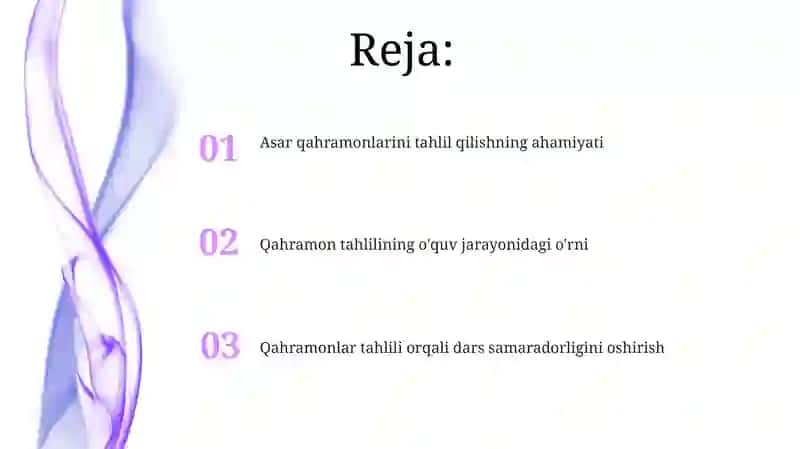 Adabiy qahramonlari tahlili 2