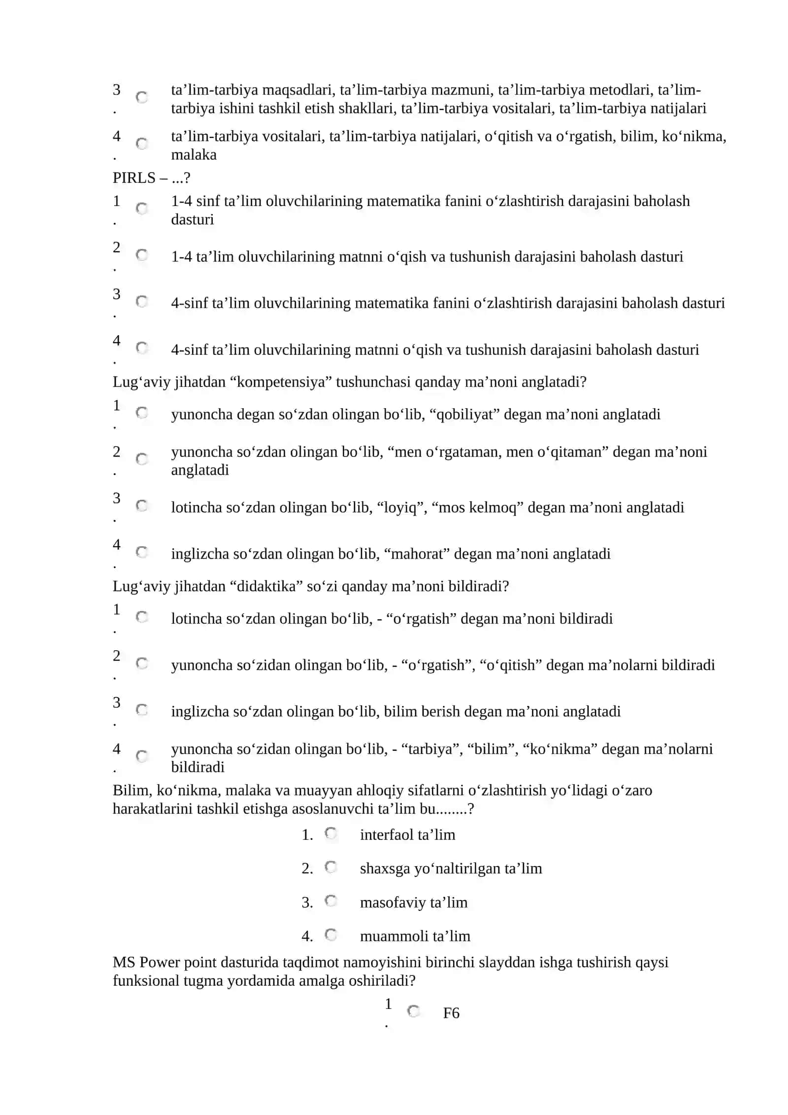 O‘zbekiston Respublikasi Prezidenti tomonidan maktabgacha ta’lim tizimini tubdan takomillashtirish 2