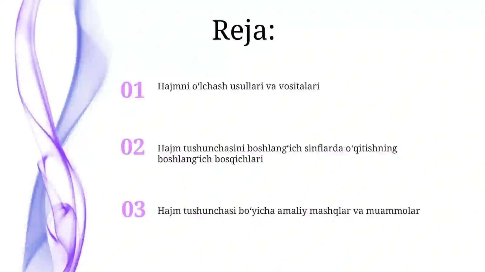 Boshlangʻich sinf matematika taʼlimida hajm tushunchasi 2