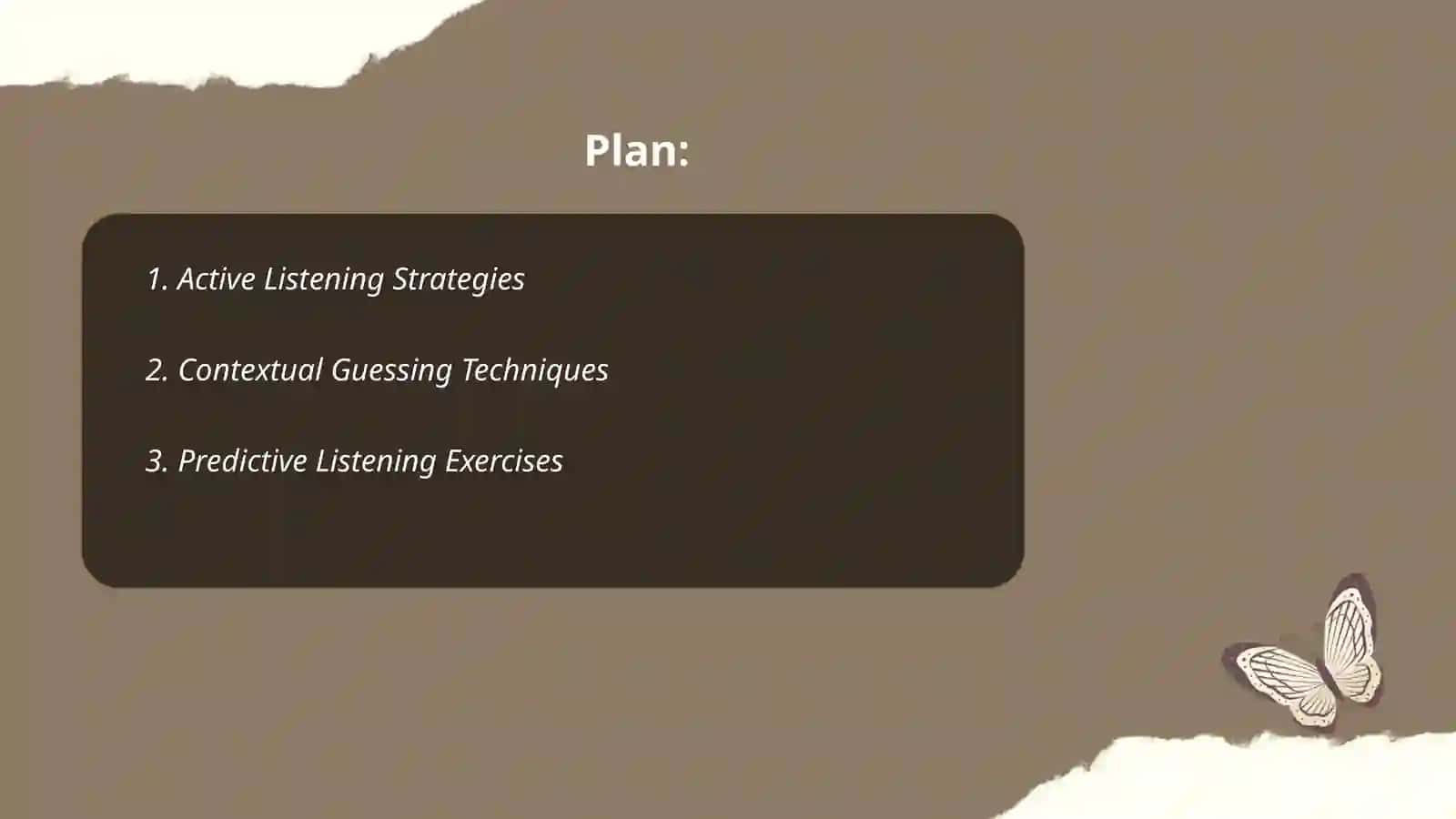 Techniques to develop receptive skills 2
