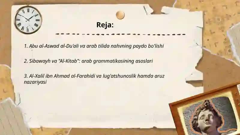 Abu al-Aswad al-Du'ali va arab tilida nahvning paydo bo'lishi 2