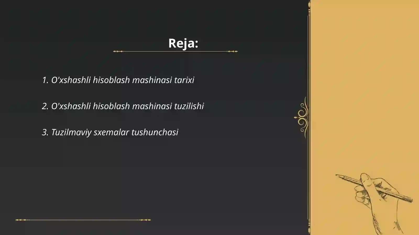 O'xshashli hisoblash mashinasi 2