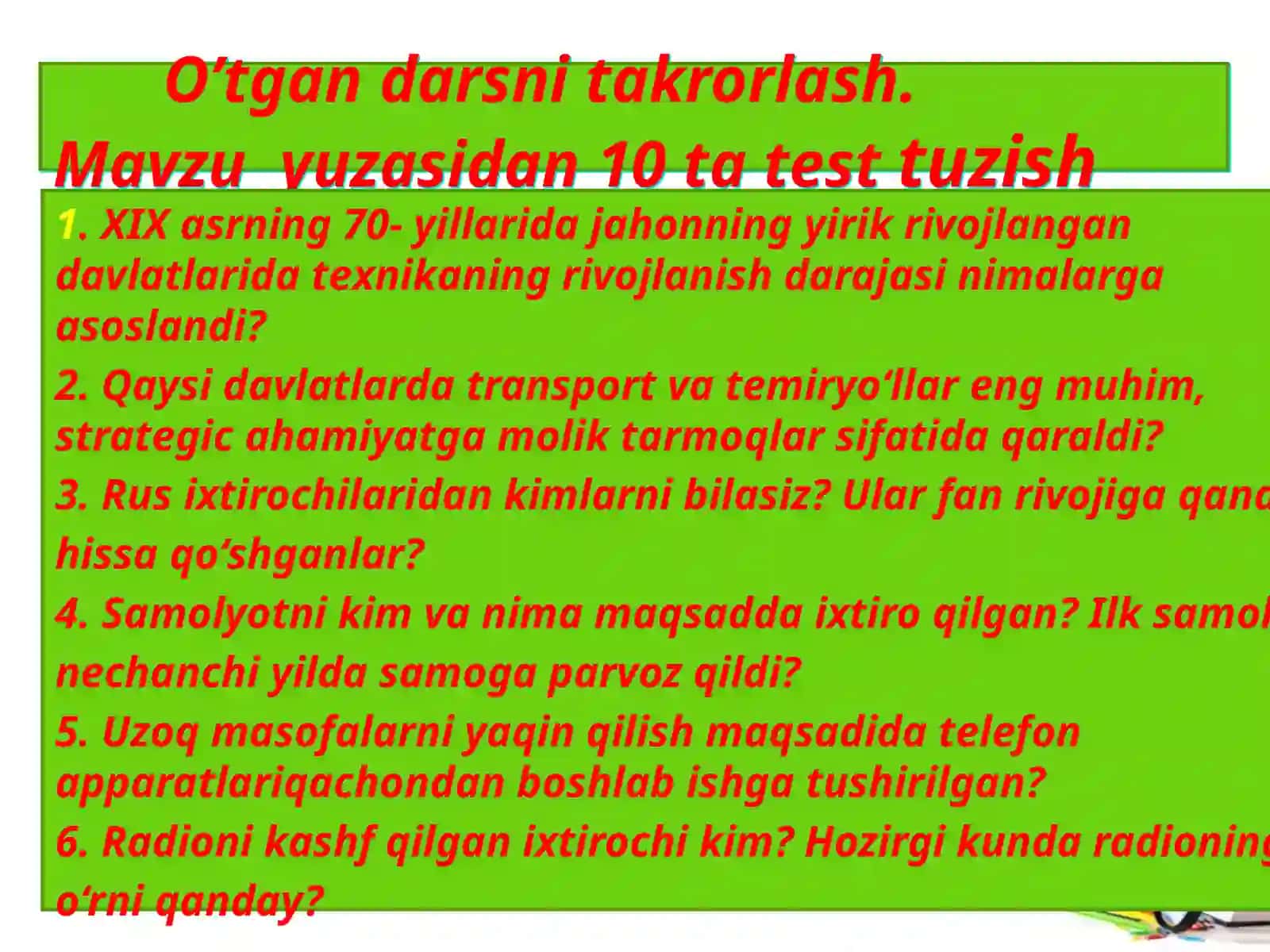 9-sinf Jahon tarixi fani darsligi 2